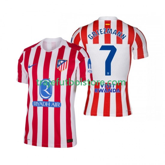 Camiseta 1ª Atlético Madrid Antoine Griezmann 7 Hombre 2025-2026 Manga Corta