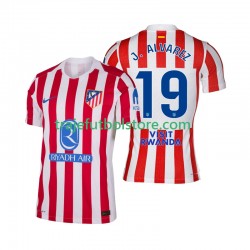 Camiseta 1ª Atlético Madrid Julian Alvarez 19 Hombre 2025-2026 Manga Corta
