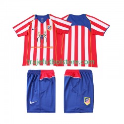 Camiseta 1ª Atlético Madrid 2005 Retro Niño 2004 Manga Corta