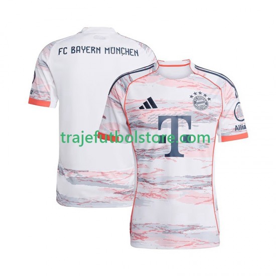 Camiseta 2ª Bayern de Múnich Hombre 2025-2026 Manga Corta