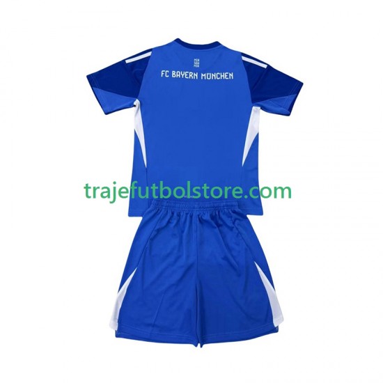 Camiseta 2ª Bayern de Múnich Portero Niño 2025-2026 Manga Corta