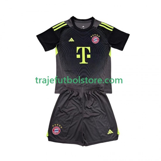 Camiseta 3ª Bayern de Múnich Portero Niño 2025-2026 Manga Corta