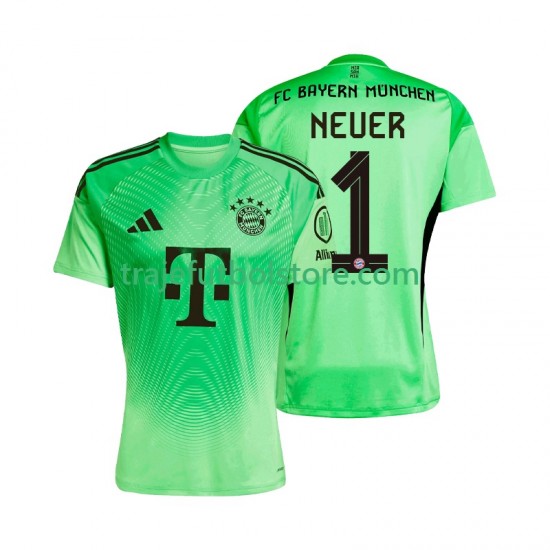 Camiseta 1ª Bayern de Múnich Manuel Neuer 1 Portero Hombre 2025-2026 Manga Corta