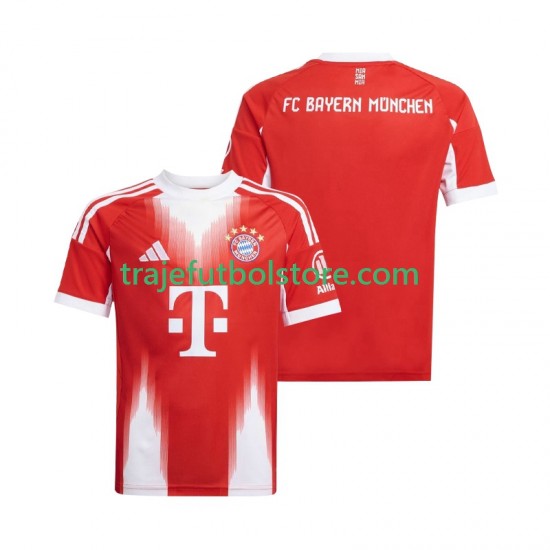 Camiseta 1ª Bayern de Múnich Hombre 2025-2026 Manga Corta
