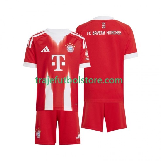 Camiseta 1ª Bayern de Múnich Niño 2025-2026 Manga Corta