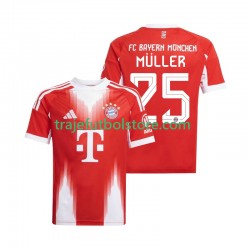 Camiseta 1ª Bayern de Múnich Thomas Muller 25 Hombre 2025-2026 Manga Corta