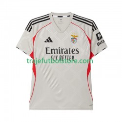 Camiseta 2ª Benfica Hombre 2025-2026 Manga Corta
