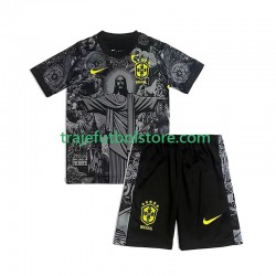 1ª Brasil Cheist the Redeemer Football Shirts Niño 2024 Manga Corta