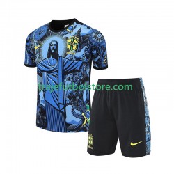 1ª Brasil JESUS Football Shirts Niño 2024-2025 Manga Corta