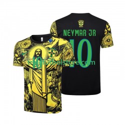 Camiseta 1ª Brasil Neymar JR 10 Jesus Hombre 2024 Manga Corta