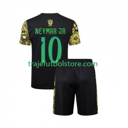 Camiseta 1ª Brasil Neymar JR 10 Jesus Niño 2024 Manga Corta