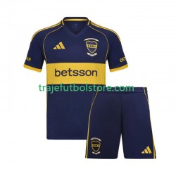 Camiseta 1ª CA Boca Juniors Niño 2025-2026 Manga Corta