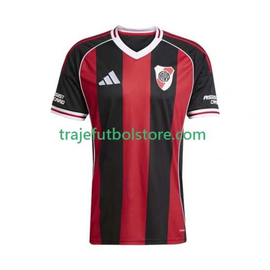 Camiseta 2ª CA River Plate Hombre 2025 Manga Corta