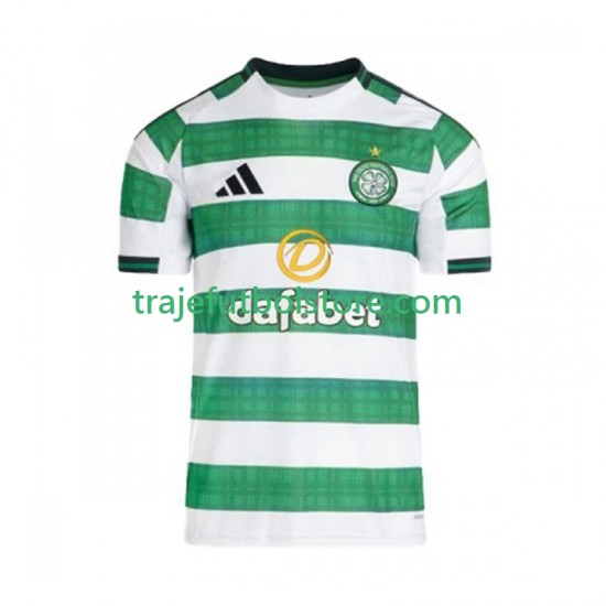 Camiseta 1ª Celtic FC Hombre 2025-2026 Manga Corta