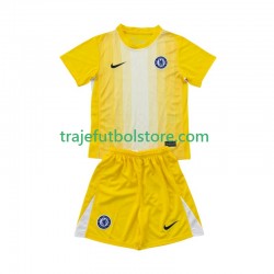 Camiseta 3ª Chelsea Portero Niño 2025-2026 Manga Corta