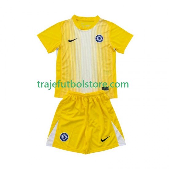 Camiseta 3ª Chelsea Portero Niño 2025-2026 Manga Corta