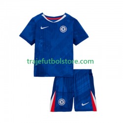 Camiseta 1ª Chelsea Niño 2025-2026 Manga Corta