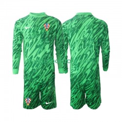 Camiseta 2ª Croacia Portero Niño 2024 ML