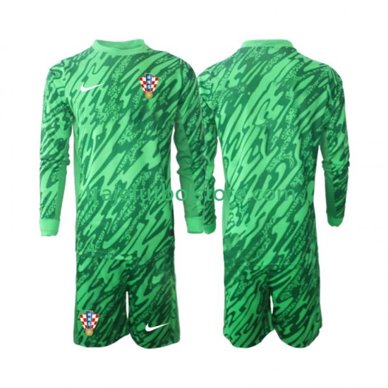 Camiseta 2ª Croacia Portero Niño 2024 ML