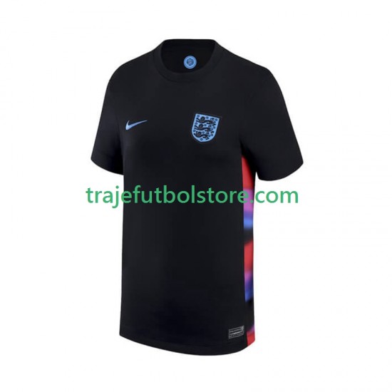 Camiseta 2ª Inglaterra Mujer 2025 Manga Corta