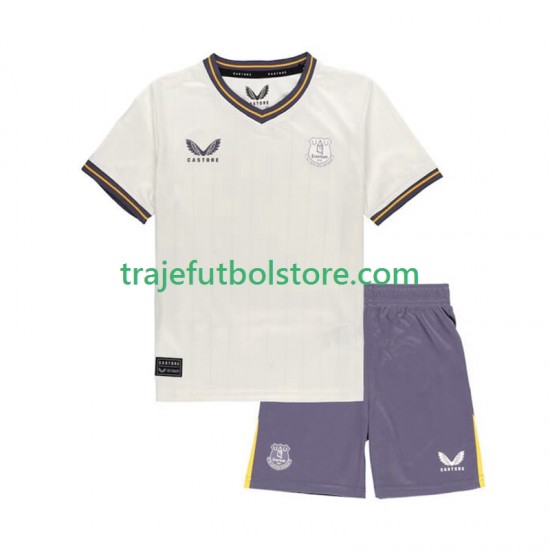Camiseta 3ª Everton Niño 2024-2025 Manga Corta