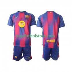 Camiseta 1ª FC Barcelona Niño 2025-2026 Manga Corta