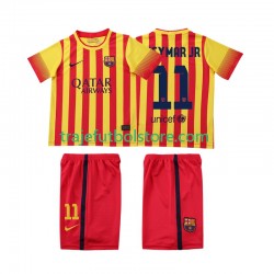 Camiseta 2ª FC Barcelona Neymar JR 11 2013 2014 Retro Niño Manga Corta