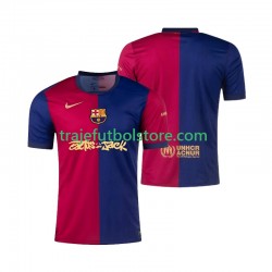 Camiseta 1ª FC Barcelona TRAVIS SCOTT Hombre 2024-2025 Manga Corta
