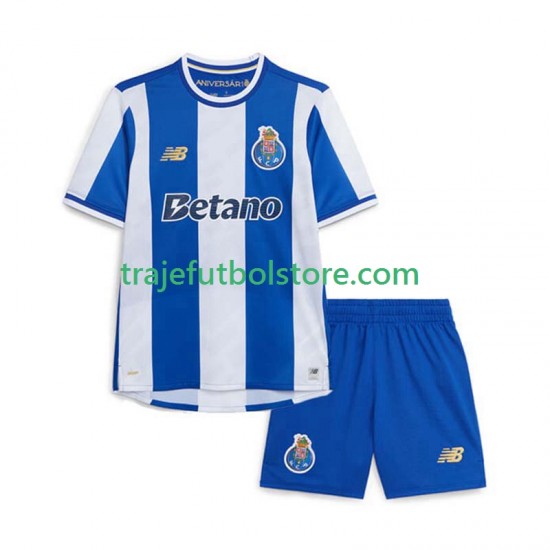 Camiseta 1ª FC Porto Niño 2025-2026 Manga Corta