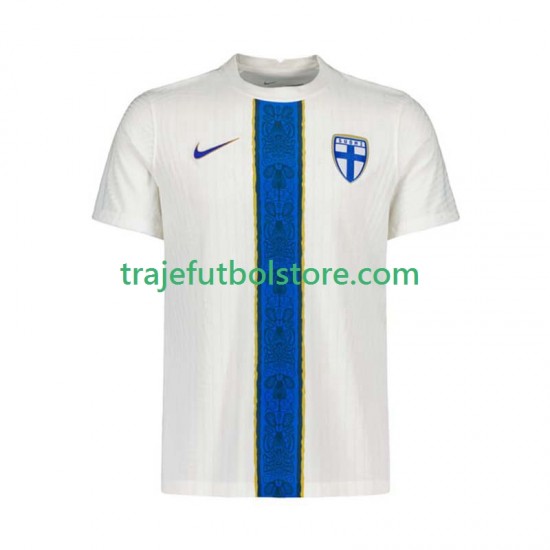 Camiseta 1ª Finlandia Hombre 2025 Manga Corta