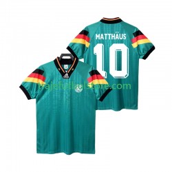 Camiseta 2ª Alemania MATTHAUS 10 1992 Retro Hombre Manga Corta