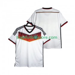 Camiseta 1ª Alemania World Cup 2014 Retro Hombre Manga Corta