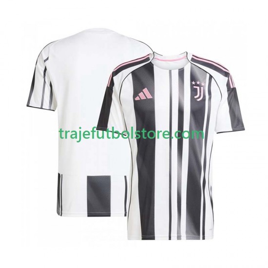 Camiseta 1ª Juventus Hombre 2025-2026 Manga Corta