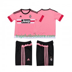 Camiseta 2ª Juventus 2015 2016 Retro Niño Manga Corta
