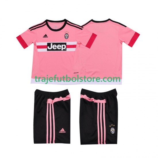 Camiseta 2ª Juventus 2015 2016 Retro Niño Manga Corta