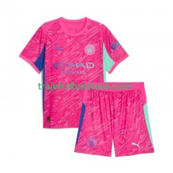 Camiseta 2ª Manchester City Portero Niño 2025-2026 Manga Corta
