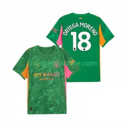 Camiseta 1ª Manchester City ORTEGA MORENO 18 Portero Hombre 2025-2026 Manga Corta