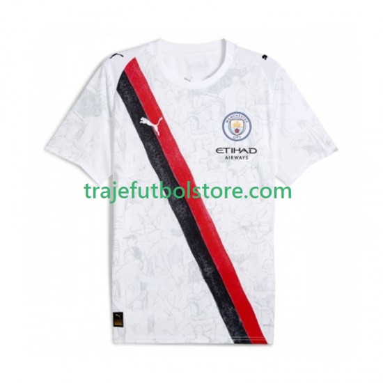 Camiseta 1ª Manchester City UPER Hombre Niño 2025-2026 Manga Corta