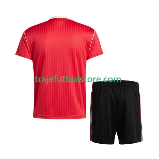 Camiseta 1ª Manchester United d Icon Niño 2025-2026 Manga Corta