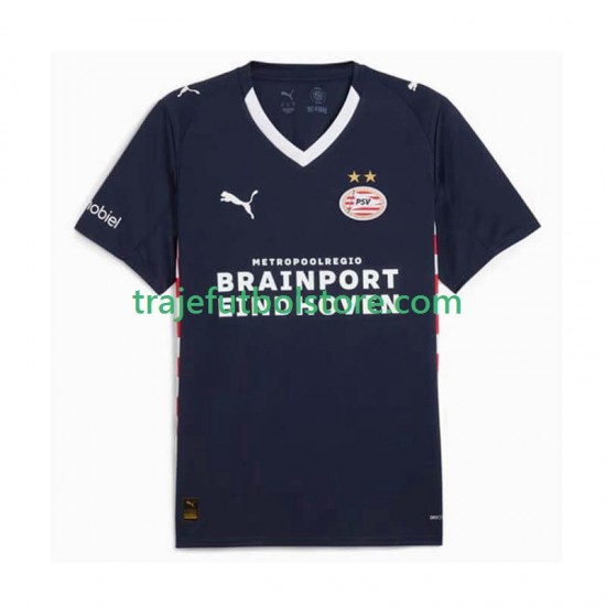 Camiseta 2ª PSV Eindhoven Hombre 2025-2026 Manga Corta