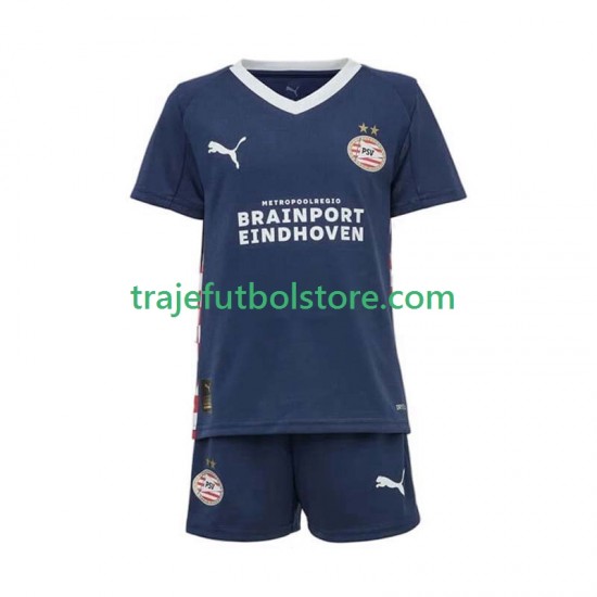 Camiseta 2ª PSV Eindhoven Niño 2025-2026 Manga Corta