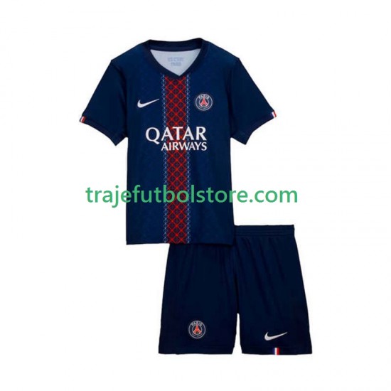 Camiseta 1ª Paris Saint-Germain Niño 2025-2026 Manga Corta
