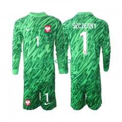 Camiseta 3ª Polonia Szczesny 1 Portero Niño 2024 ML