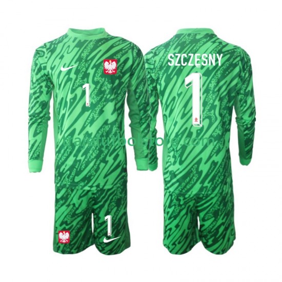 Camiseta 3ª Polonia Szczesny 1 Portero Niño 2024 ML