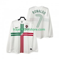 Camiseta 2ª Portugal Cristiano Ronaldo 7 2012 Retro Hombre ML
