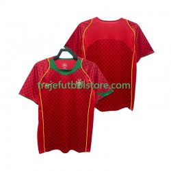 Camiseta 1ª Portugal Retro Hombre 2004 Manga Corta