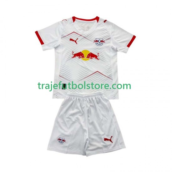 Camiseta 1ª RB Leipzig Niño 2025-2026 Manga Corta