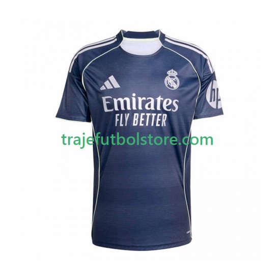 Camiseta 2ª Real Madrid Hombre 2025-2026 Manga Corta