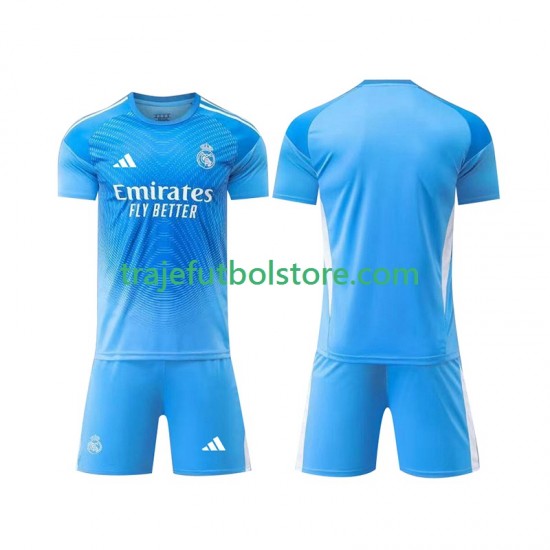 Camiseta 1ª Real Madrid Portero Niño 2025-2026 Manga Corta