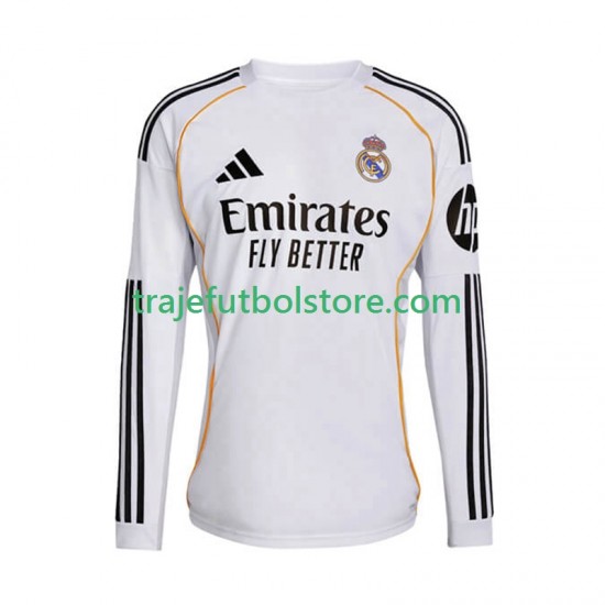 Camiseta 1ª Real Madrid Hombre 2025-2026 ML